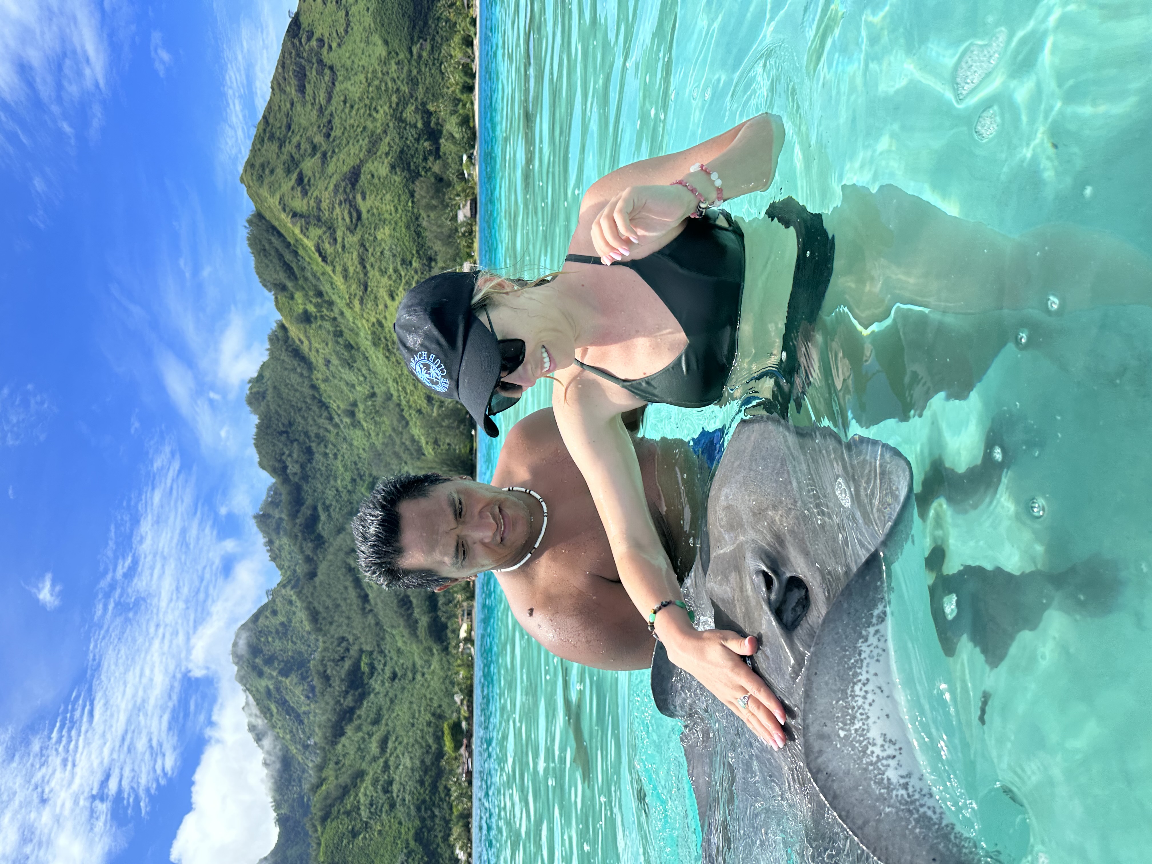 Olya in French Polynesia